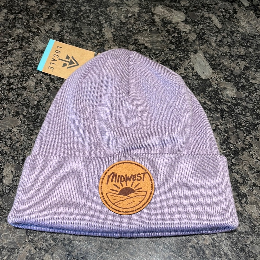 Brand new stocking cap with Midwest patch.
